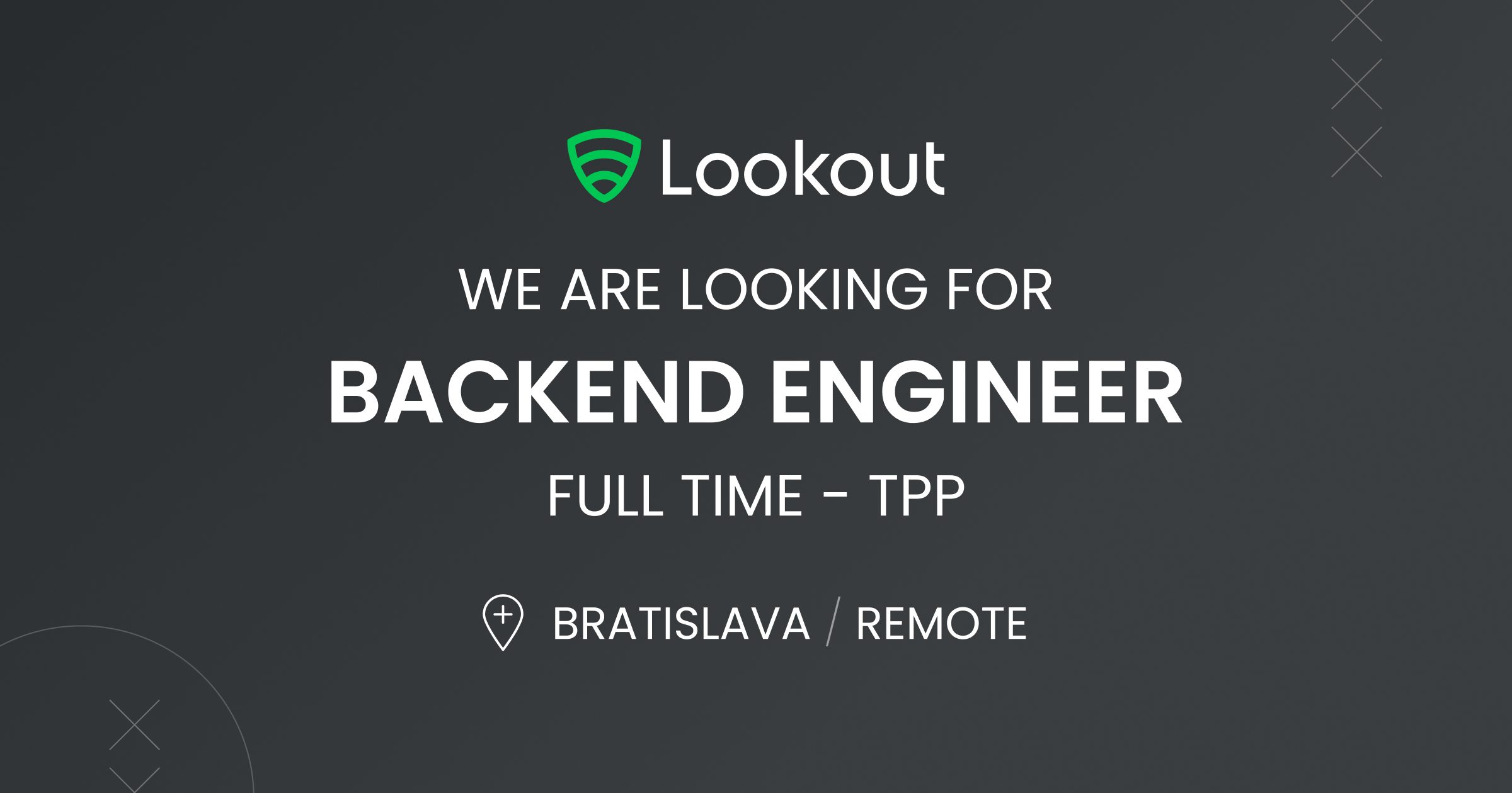 Lookout Backend Engineer Ad